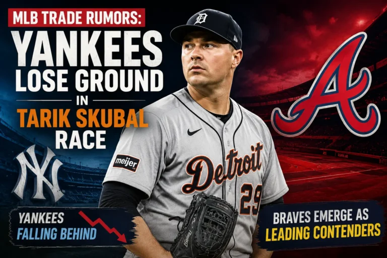 MLB Trade Rumors: Yankees Lose Ground in Tarik Skubal Race as Braves Emerge as Leading Contenders MLB Trade Rumors: Braves Overtake Yankees in Tarik Skubal Race