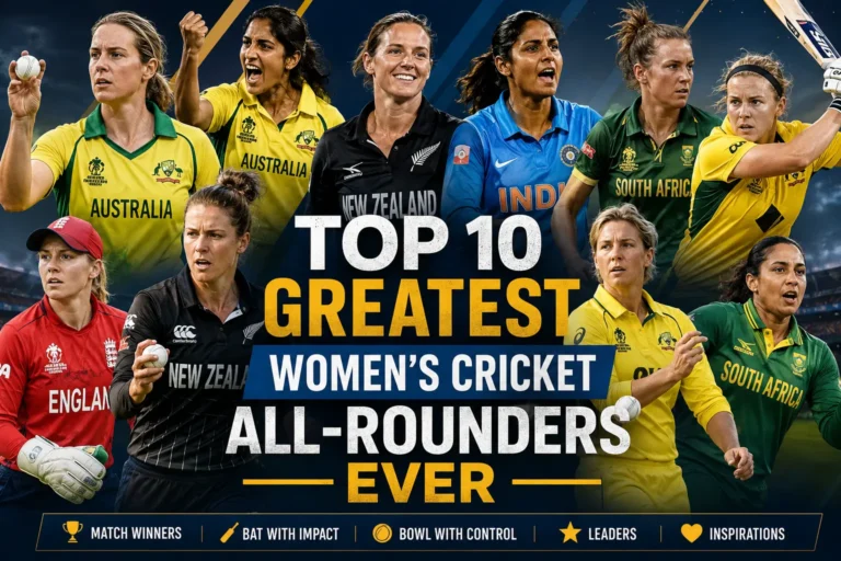 Top 10 Greatest Women’s Cricket All-Rounders Ever The greatest women's cricket all-rounders from different generations of international cricket.