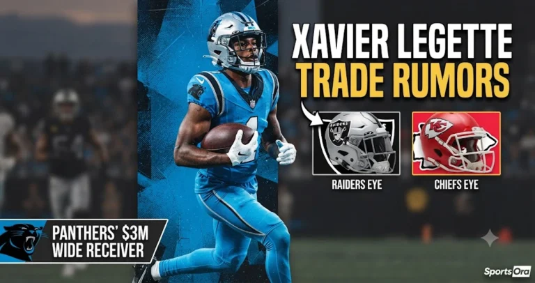 Xavier Legette Trade Rumors: Raiders, Chiefs Eye Panthers’ $3M Wide Receiver Xavier Legette Trade Rumors: Raiders, Chiefs Eye Panthers' $3M Wide Receiver