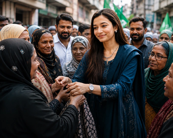 Sahar Shaikh Biography: Age, Family, Political Career, Net Worth, Husband & More (2026) Sahar Shaikh with supporters in Mumbra during community outreach
