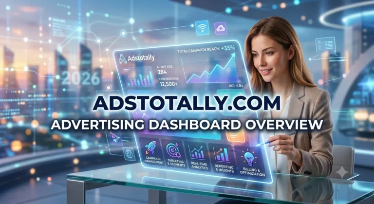 Adstotally.com Review: Features, Benefits & Complete Guide Adstotally.com advertising platform dashboard overview
